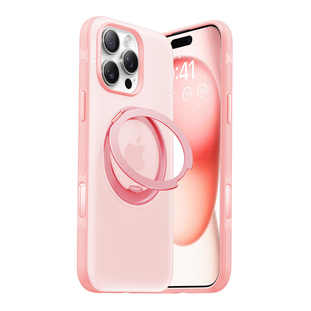 Torras Apple iPhone 16 Pro O Stand R Fitness Serisi Magsafe Kılıf